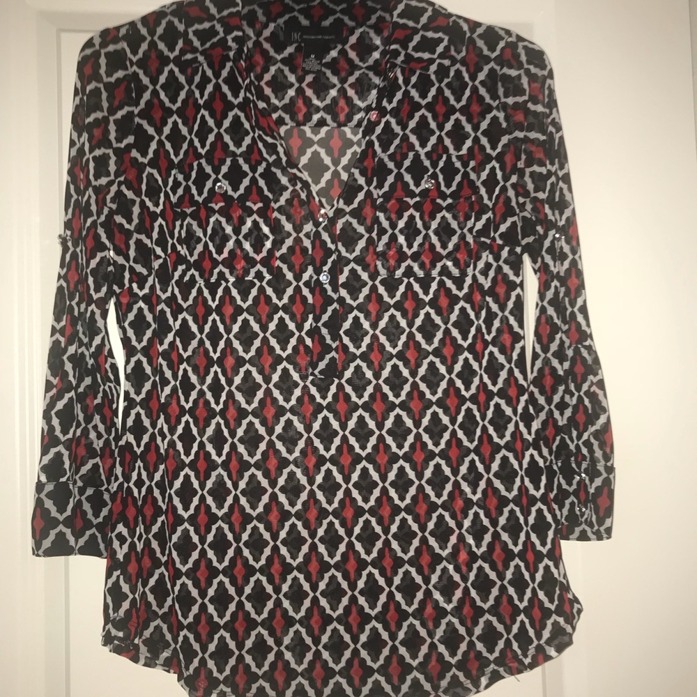 Beautiful work or date blouse